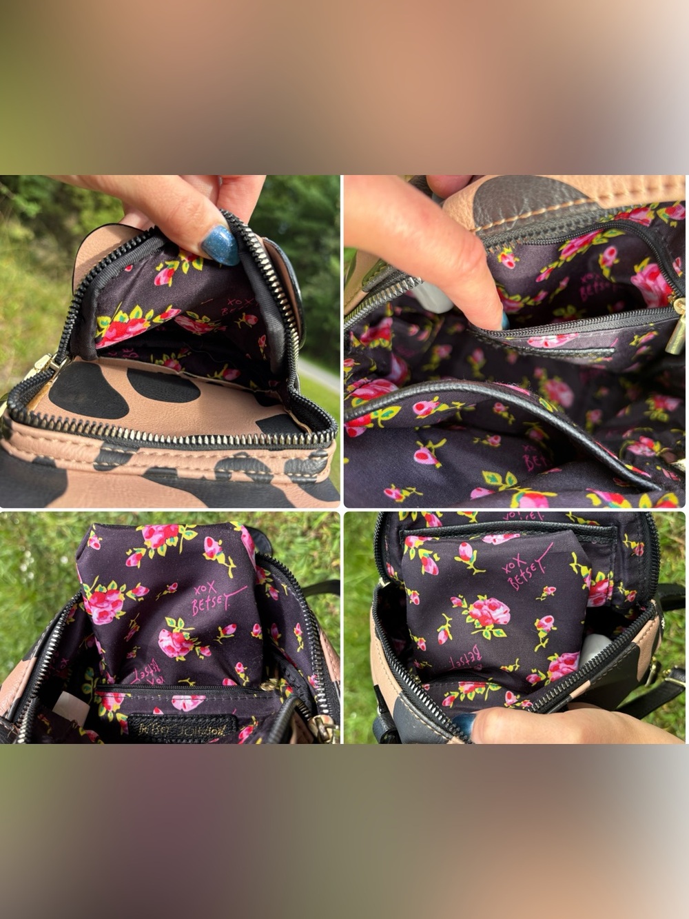Betsey Johnson Leopard Kids Mini Backpack - Picture 7 of 17